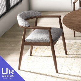 畢維斯實木布餐椅(26Z40/3017-3)