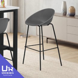 紐曼灰色高吧椅(26Z40/3035-2)
