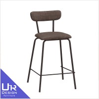 美式工業風布朗克斯皮面中型吧椅(25Z40/1885-7)