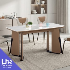 艾珂曼4.6尺科技玻面餐桌(26Z40/2936-1)