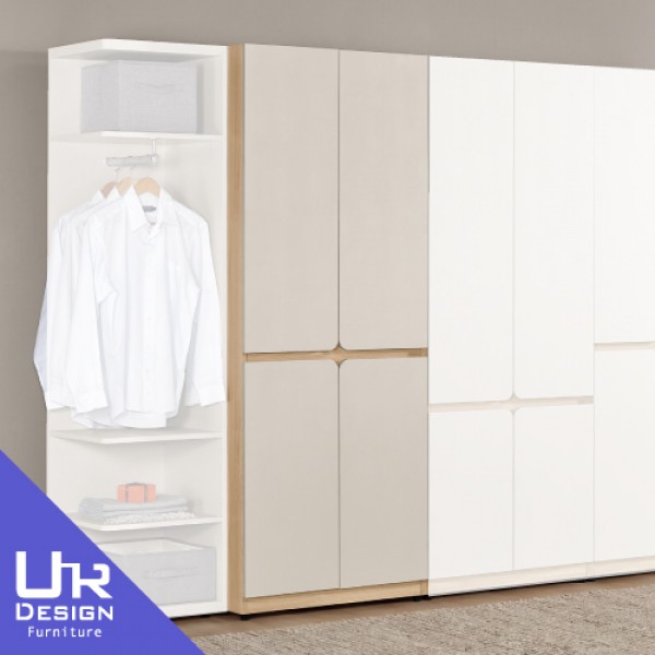 艾瑞爾2.5尺收納衣櫥(26Z40/2039-4)