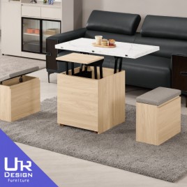 艾瑞爾3.3尺仿石面多功能大茶几(26Z40/2414-1)