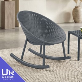露西休閒灰色搖椅(26Z40/2721-3)