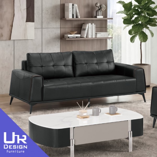 馬歇爾半牛皮三人沙發(26Z40/2664-6)